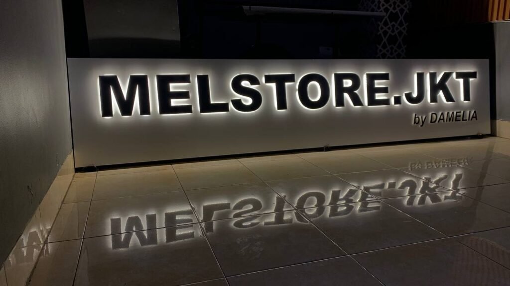 huruf timbul murah di Mampang Prapatan