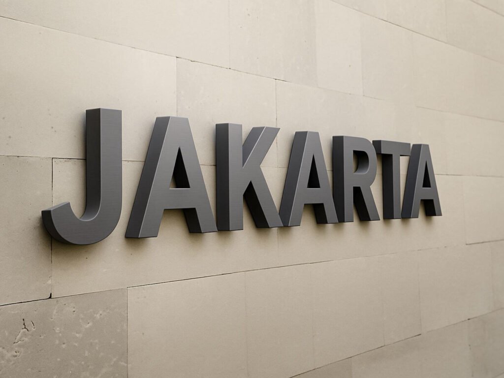 jasa huruf timbul murah di Kebayoran Lama