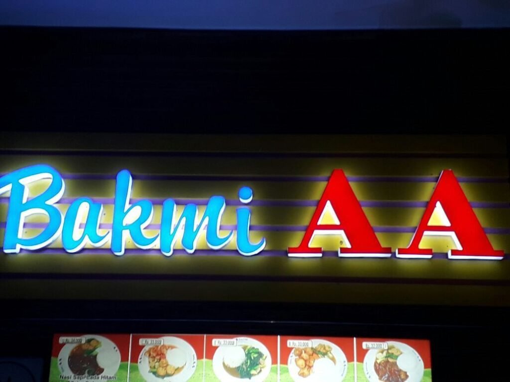 Huruf Timbul Acrylic di Pancoran
