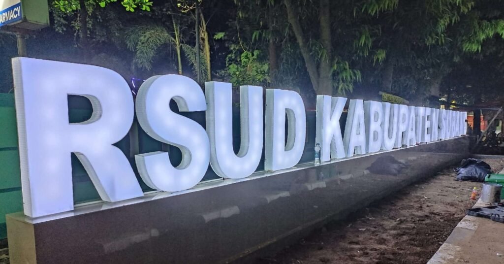 jasa huruf timbul Jakarta Timur